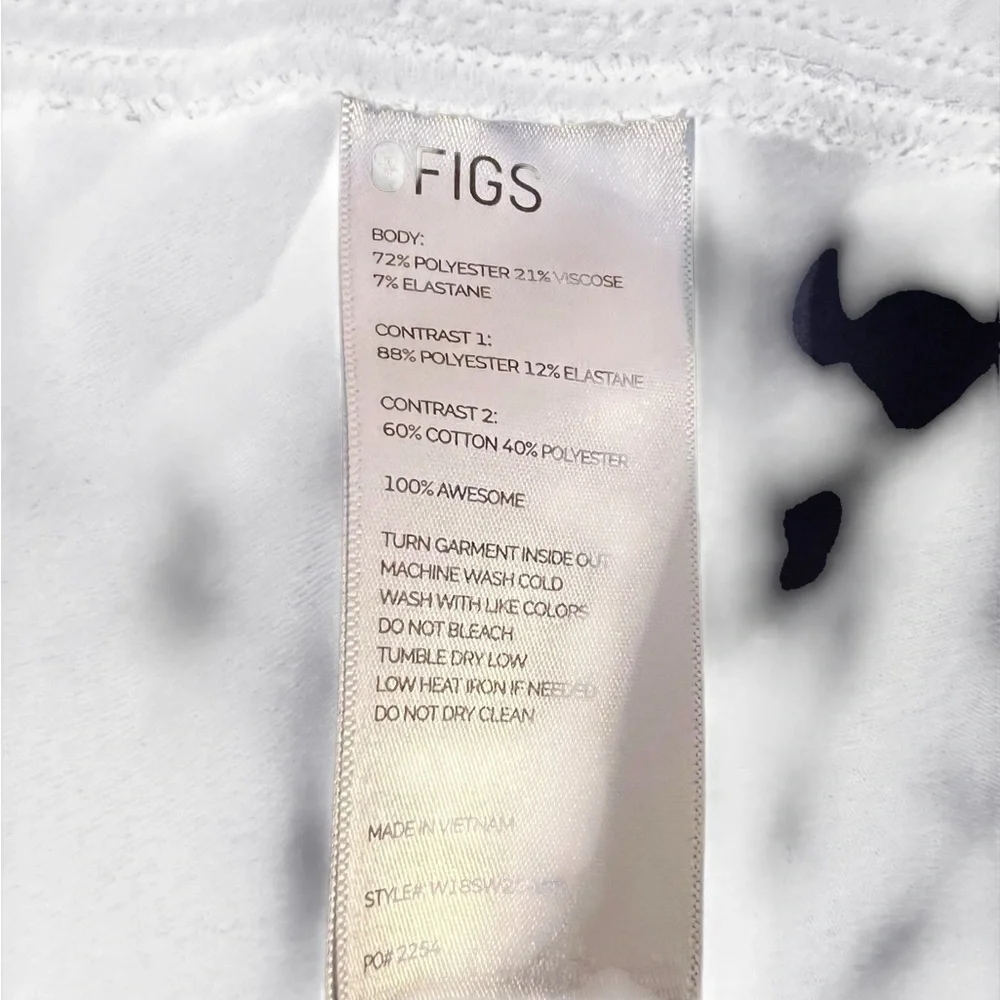 FigsStylish Blue Jogger Scrub Pants